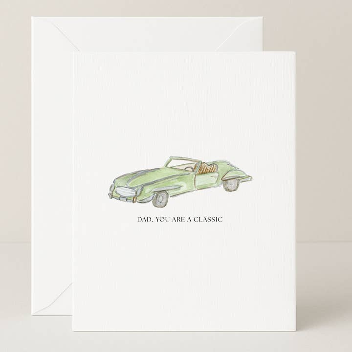 Dad, You Are A Classic Card for wholesale by Dear Friend Paper