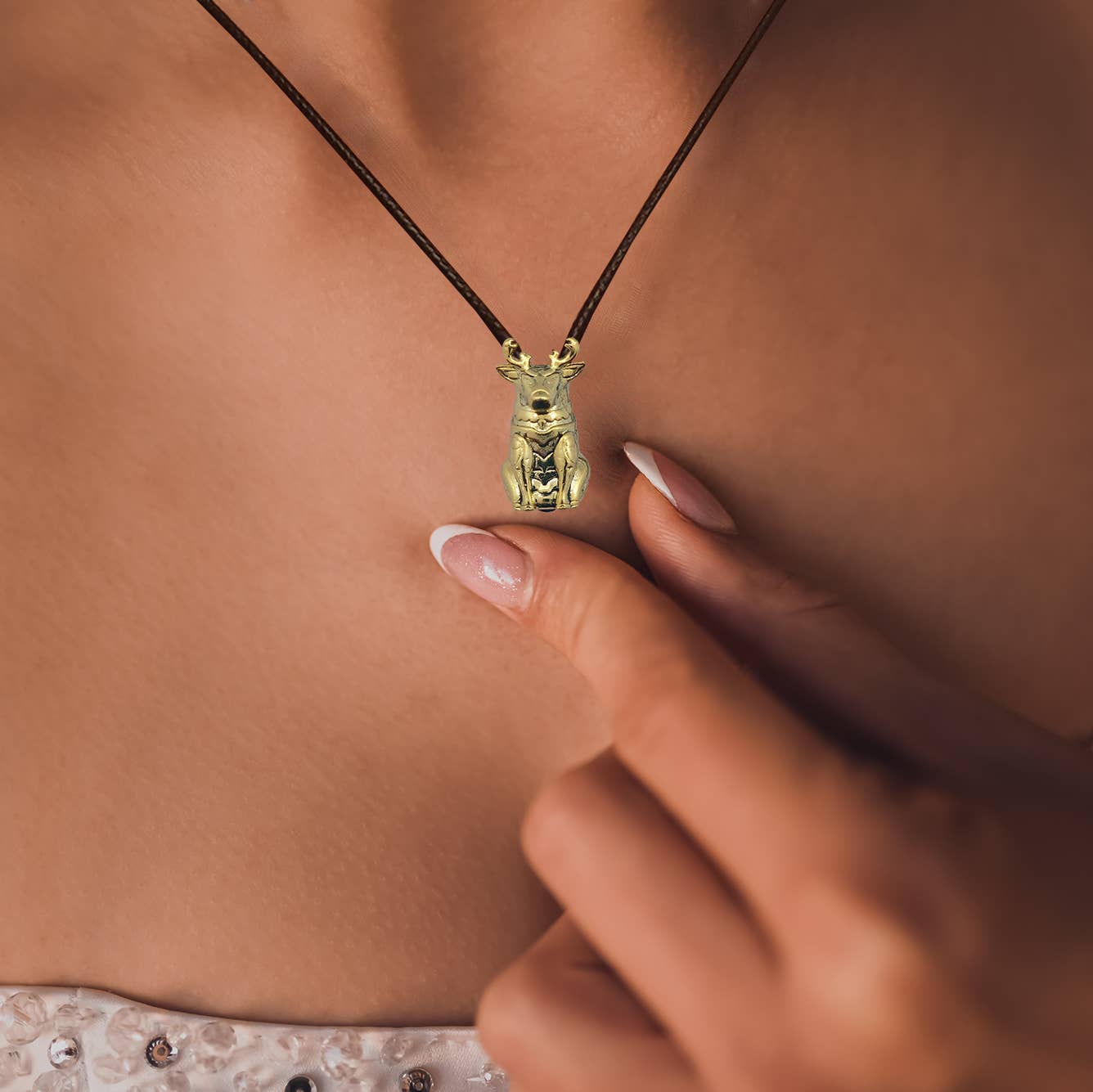 My Totem Tribe - Venta al por mayor Collares con colgantes/abalorios - Colgante Deer My Totem Tribe Spirit Animal Tribe Zodiac5