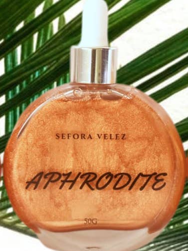 Aphrodite Shimmer Oil 50g - Bronze for wholesale by sefora velez