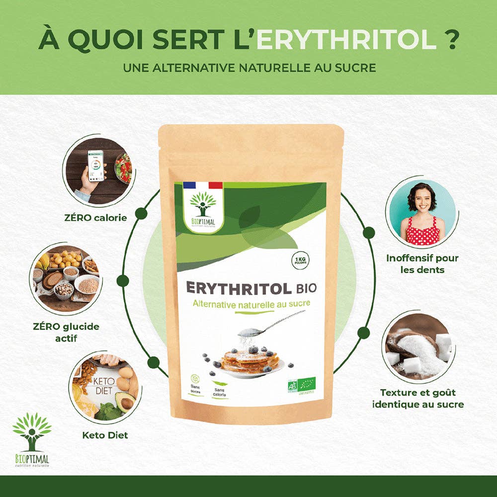 Bioptimal - Wholesale Sugar/Sweetener - Organic erythritol powder - Bioptimal3
