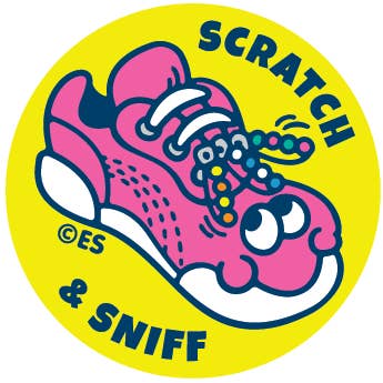 EverythingSmells, LLC - Wholesale Sticker - 1980s Fashion EverythingSmells Scratch & Sniff Stickers