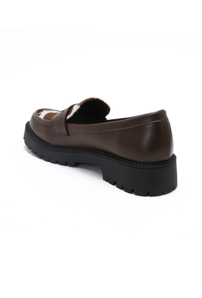 Joia Paris – Großhandel Loafer – Damen – Mokassins mit klassischem Schaft und dicker Sohle H8-960M18