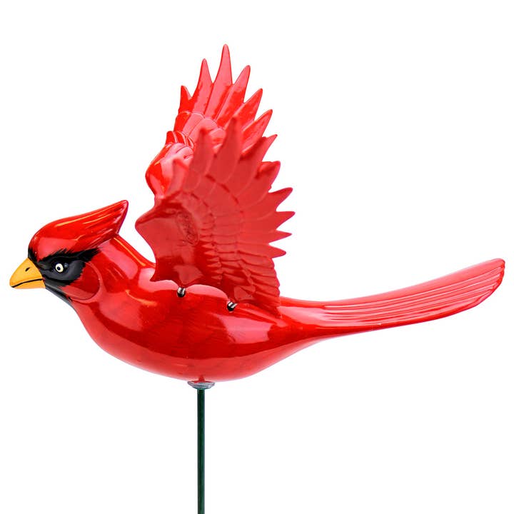 Exhart - Wholesale Garden/Lawn Stake - 24pc WindyWings 7 Inch Songbirds Stake