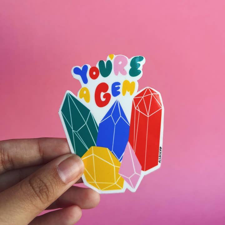 You're a Gem Sticker for wholesale by Als Diseno