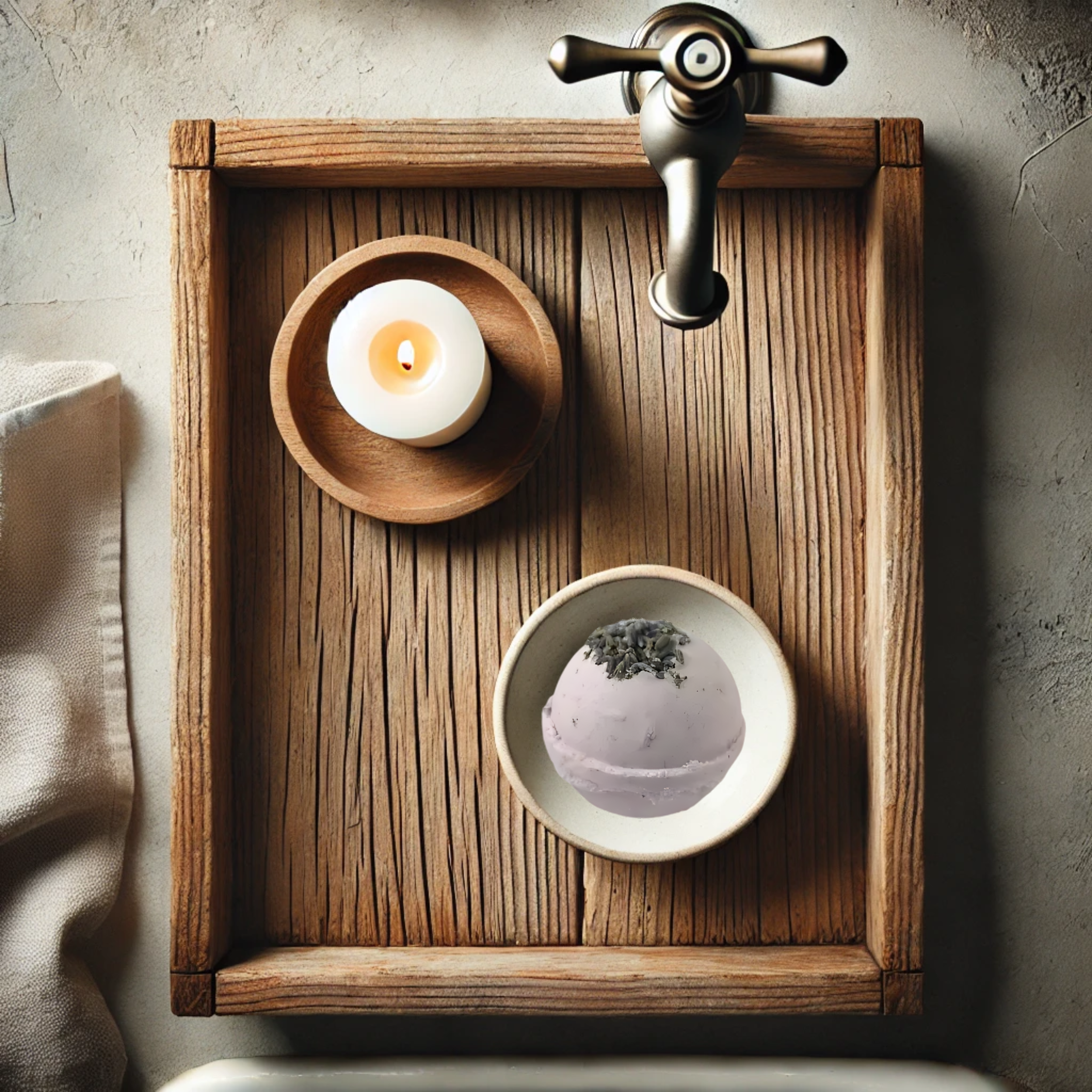 Orglamix - Wholesale Bath Bomb/Fizz - Lavender Bath Bomb | Calm Sleep Bath Soak Restful Night Soak3