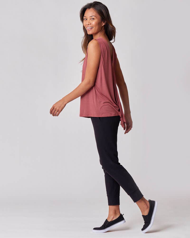 Of an Origin - Wholesale Nursing Top - Maternity - Every Way Maternity to Nursing Wrap Tank Top3