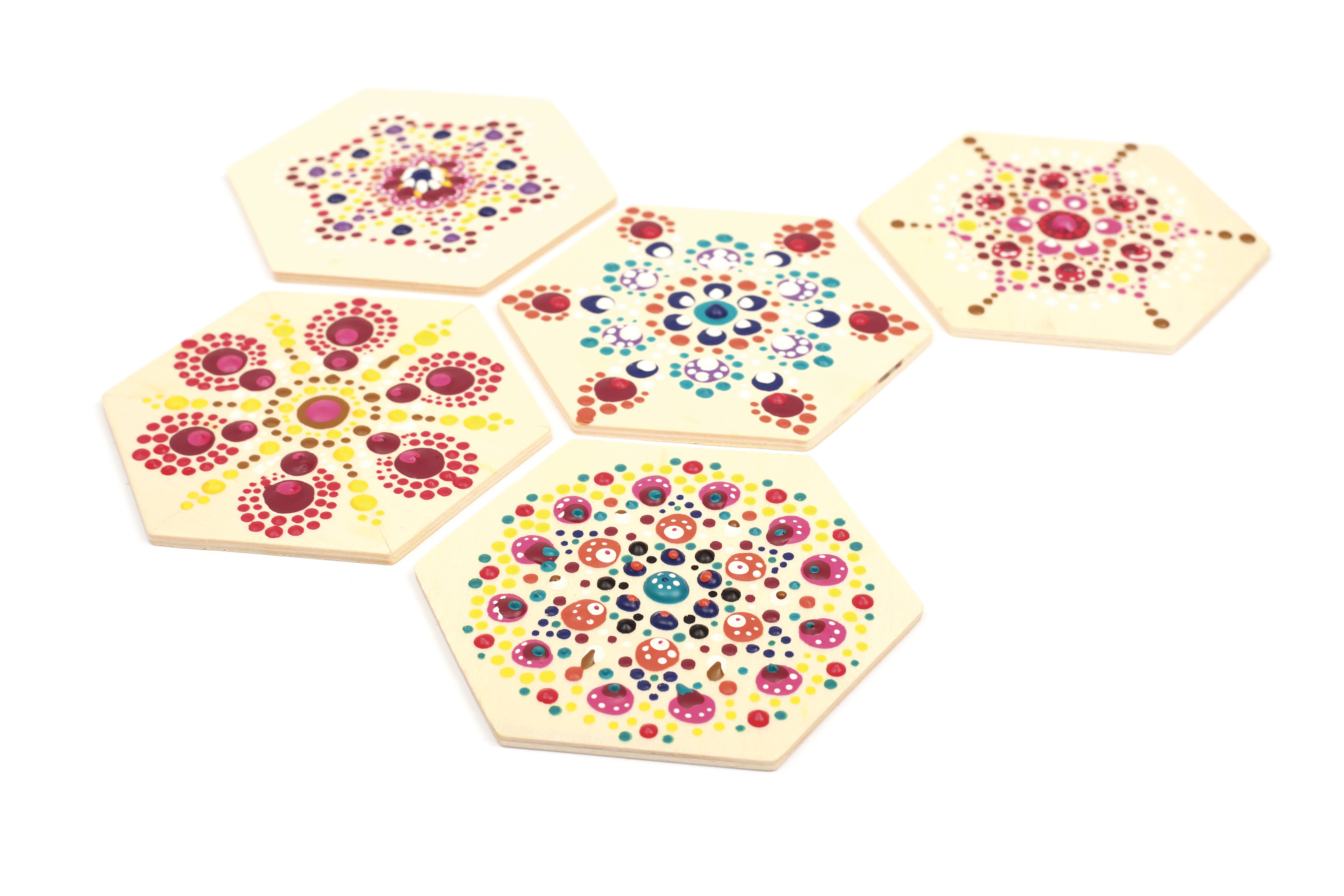 Graine Créative – wholesale Färgset – Slow & Art målarfärg 30 ml matt orange6