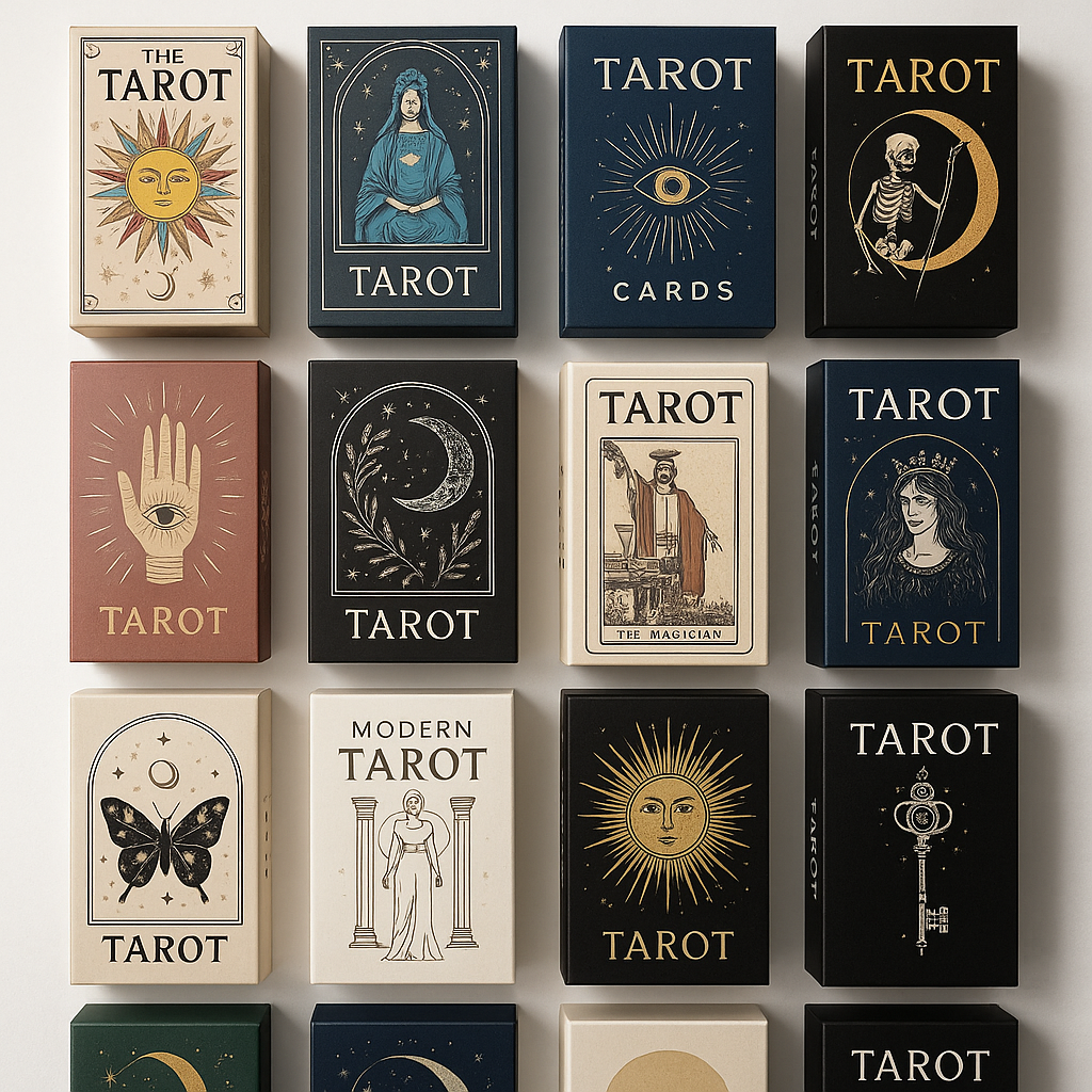 Magnifique Hearts - Wholesale Tarot Cards - Mystery Tarot Card Box – Assorted Designs (READ DESCRIPTION)0
