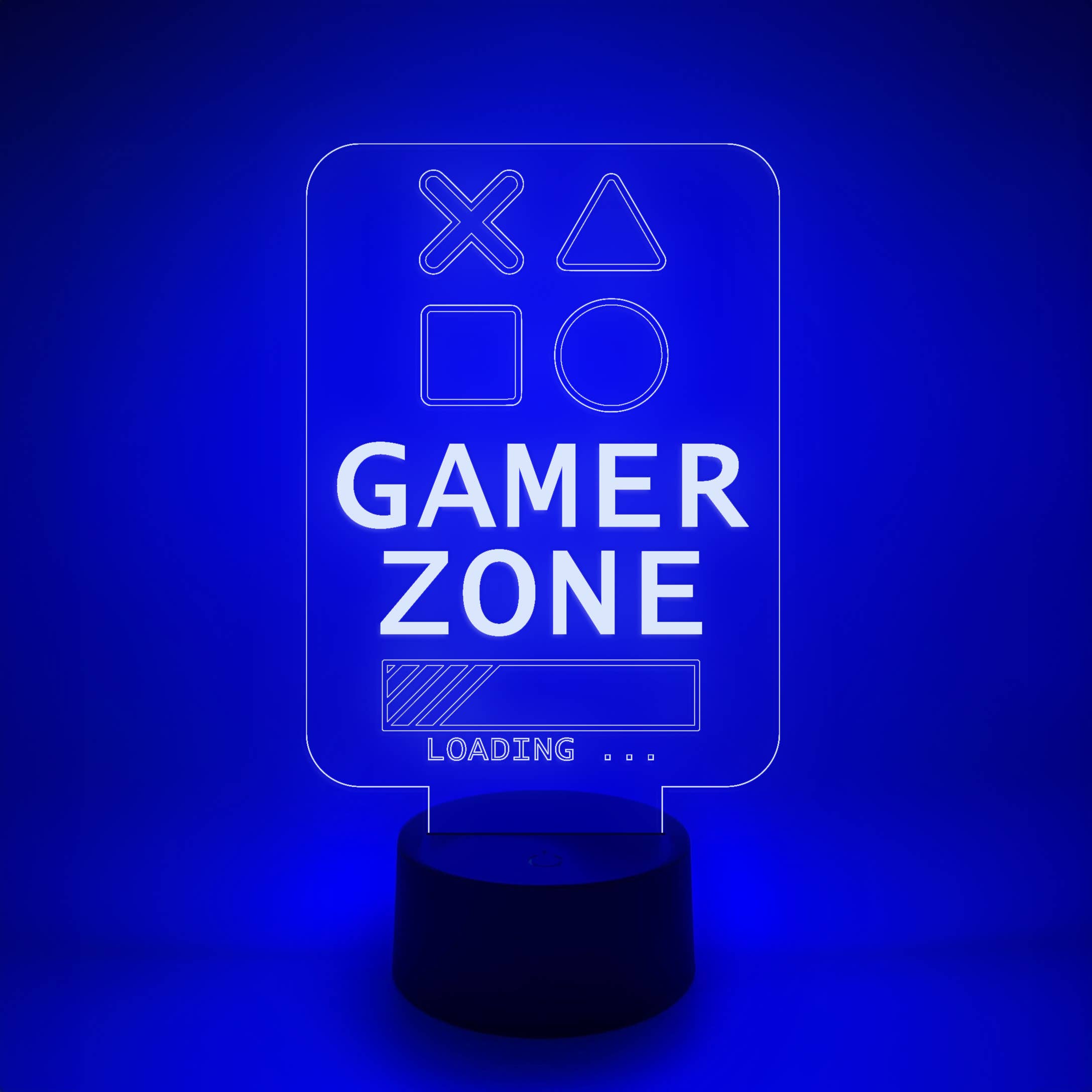 The 308 Collective - Vente Lampes d'appoint/de bureau - Lampe d'appoint LED pour jeux vidéo | Gamer Zone | Console Play8