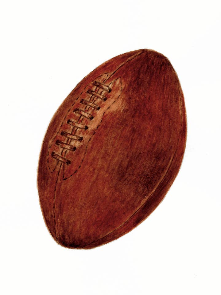 Print uit het voetbaltijdperk 1930 voor wholesale door Michael Vigliotti