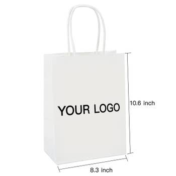 Kraft Paper Gift Bags With Handle Wholesale & Custom Bag