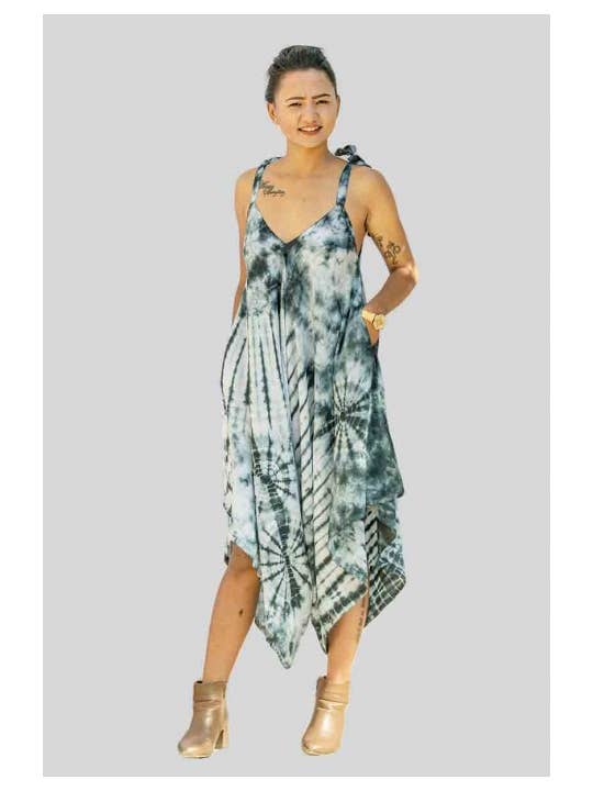 Kathmandu Imports - Venta al por mayor Peto - Mujer - Mono Tie-Dye Harem (KT-1276)1