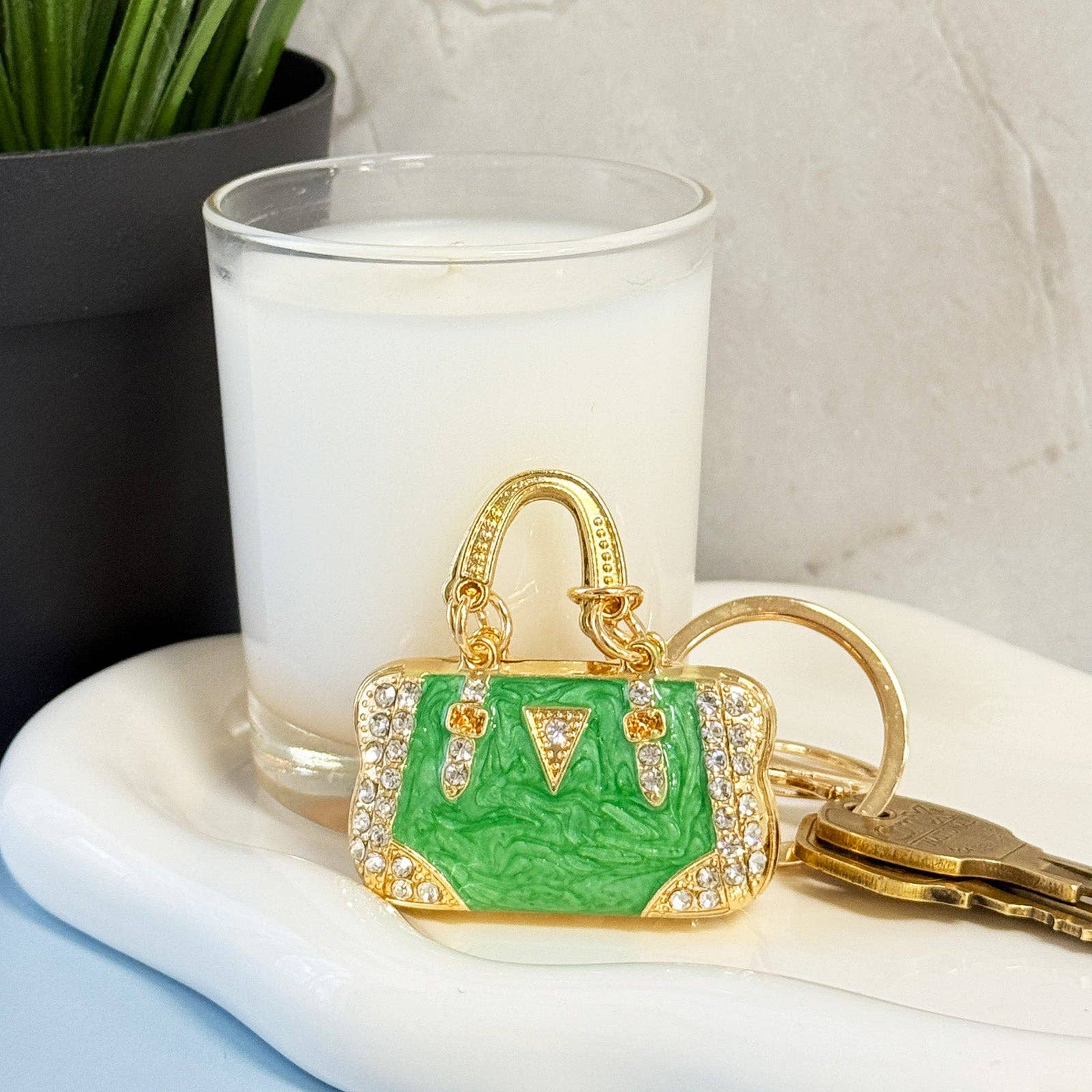 Wrapables.com - Wholesale Keychain - Women's - Wrapables Rhinestone Handbag Shaped Purse Charm Keychain15