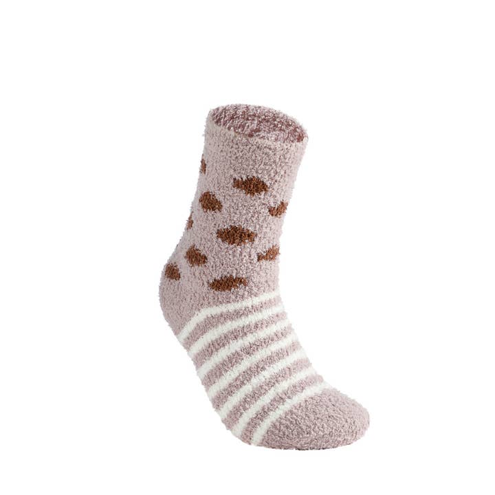 Selini New York - Wholesale Socks - Women's - Ladies Fuzzy Socks - 3 pair Set2