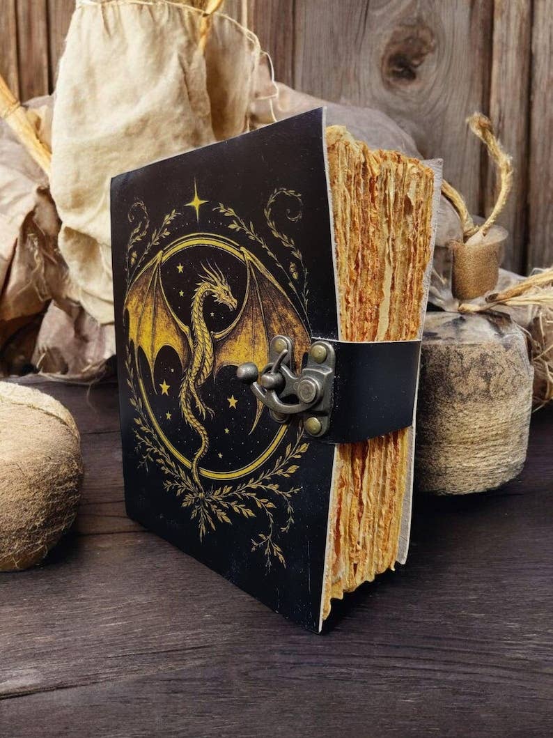 Leatherooze - Wholesale Journal/Diary - Dragon Leather Journal: Vintage style 5x7 inches 200 pages1