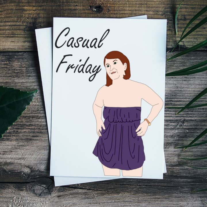 Tarjeta de felicitación de "Meredith" de The Office para venta al por mayor de Geeked Out Greetings