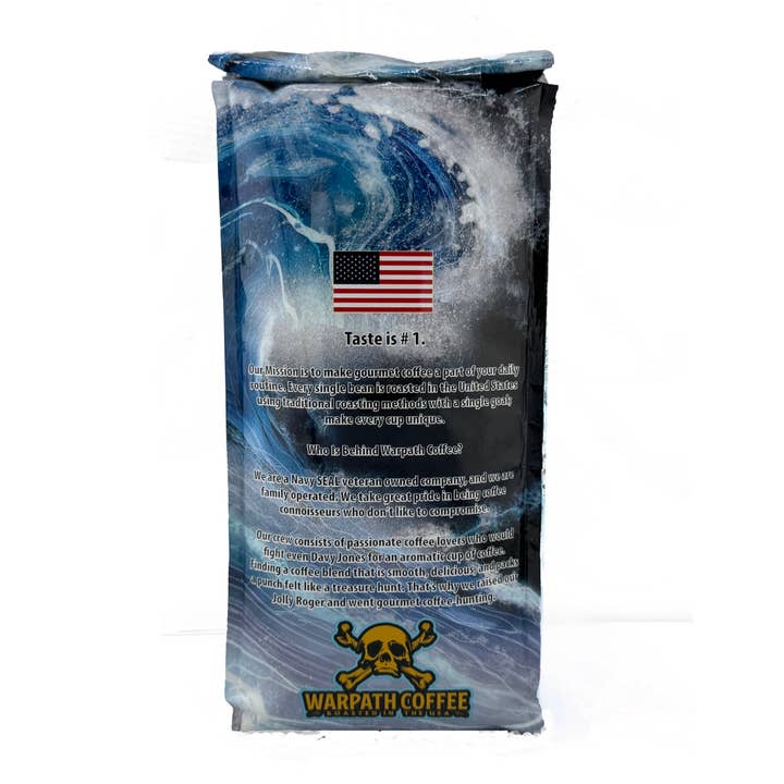 Warpath coffee LLC – wholesale Kaffebönor – Mariner's Blend mörkt rostat kaffe