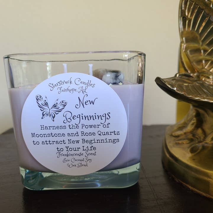 New Beginnings Intention Candle and other Purchase Wholesale new moon beginnings. Free Returns & Net 60 Terms on Faire trending on Faire.