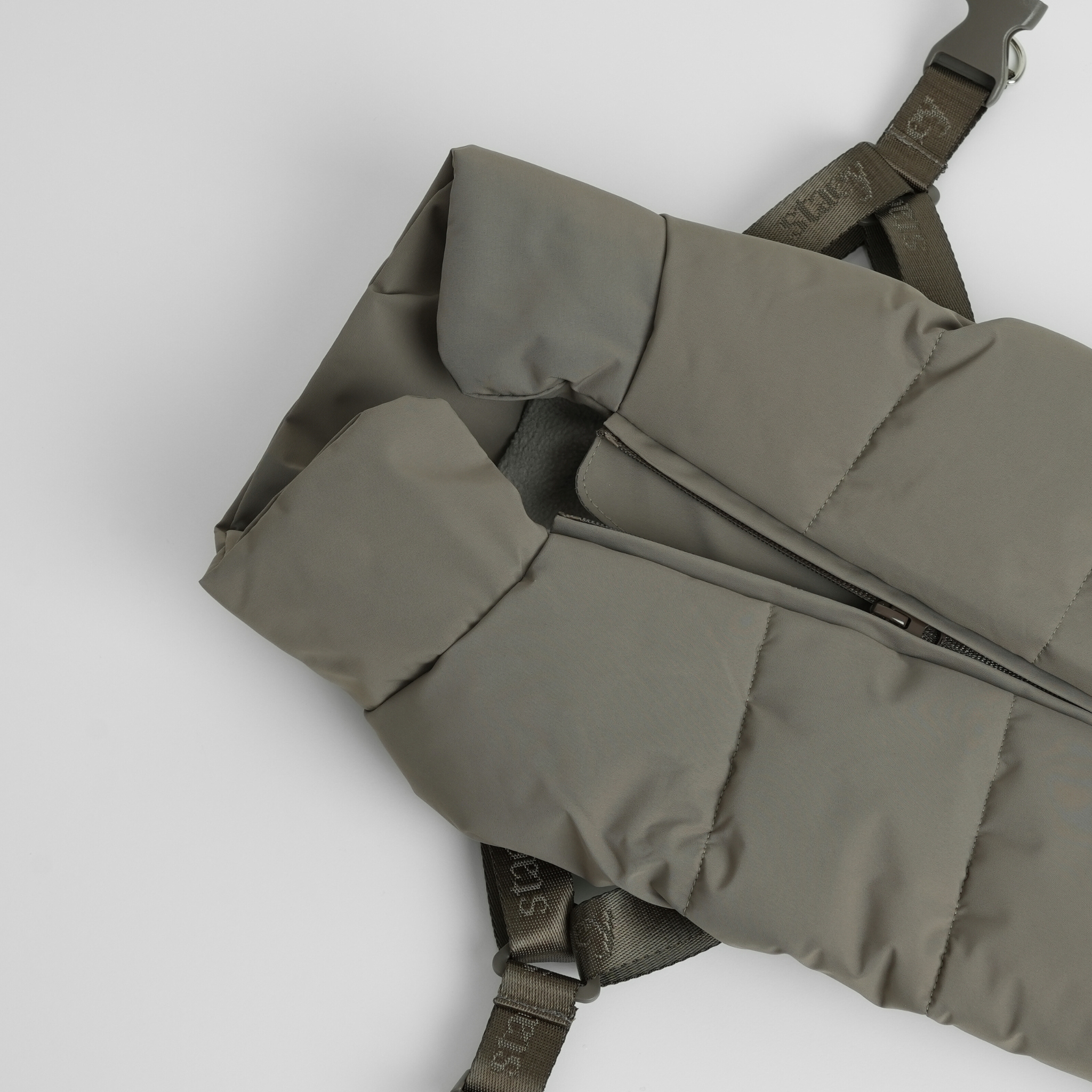 Staey - Wholesale Pet Coat - Dog - Vera Dog Coat with Harness | Sage2