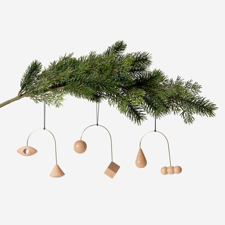Areaware - Wholesale Ornament Set - Brass Ornaments