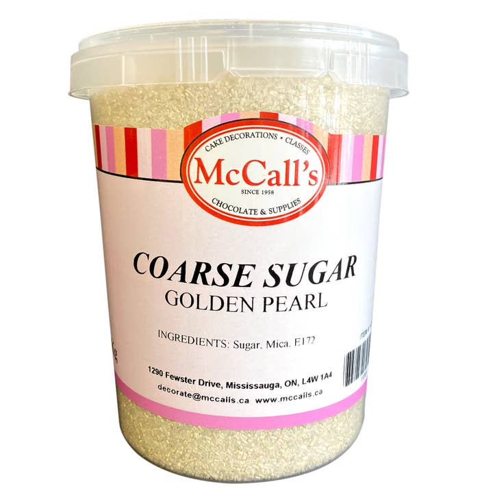 SUGAR COARSE GOLDEN PEARL 950 g / 2 lbs for wholesale by McCall's