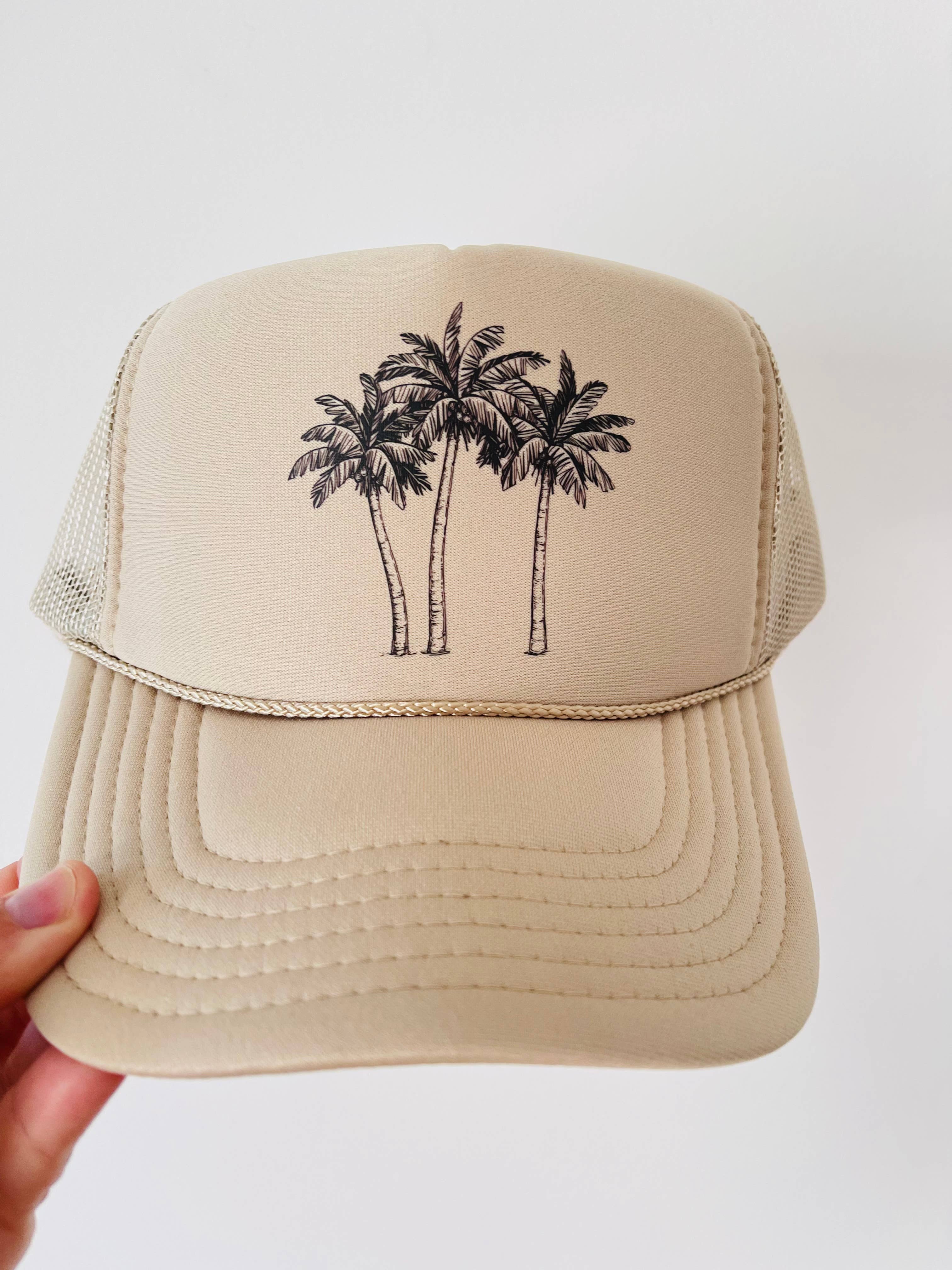 Rad Hat Society – wholesale Trucker hat – Unisex – Palm Trees6