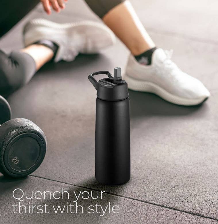 SipX - Vendita all'ingrosso Borracce - Borraccia isolante da 25 oz con tre tipi di tappo4