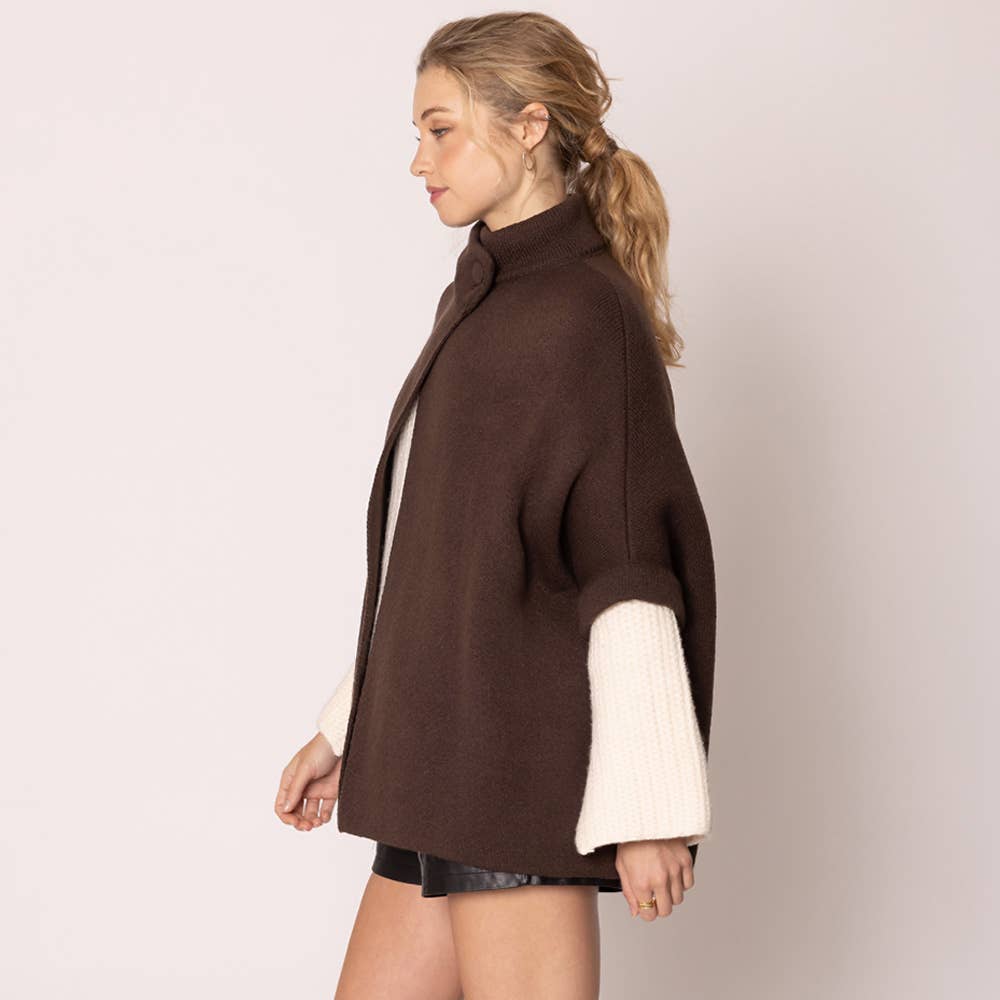 Sensibling Corp. - Wholesale Cardigan - Women's - Solid Neck Button Cardigan
13