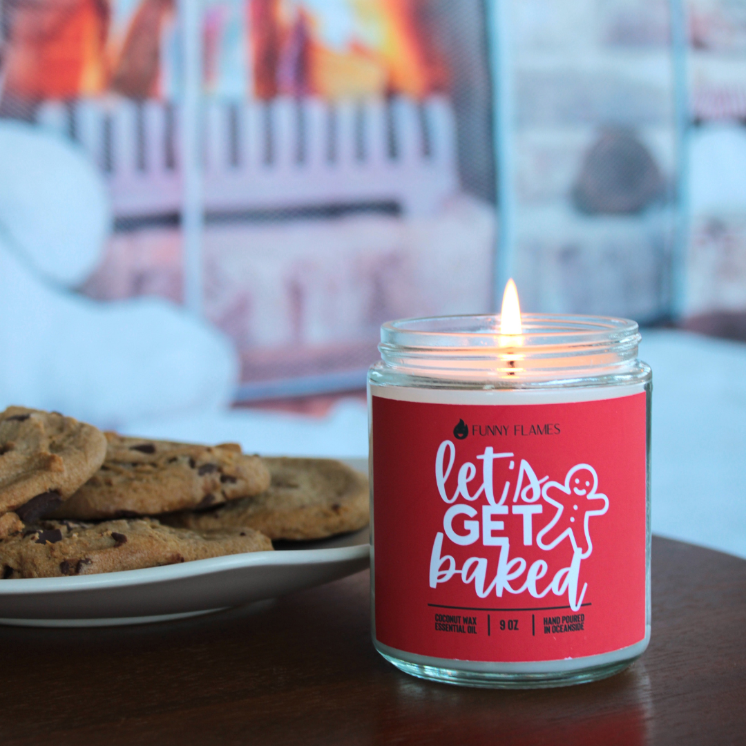 Funny Flames Candle Co - Les Creme - Wholesale Jar/Filled Candle - Holiday 2025 Best Sellers Collection 9oz Candles99