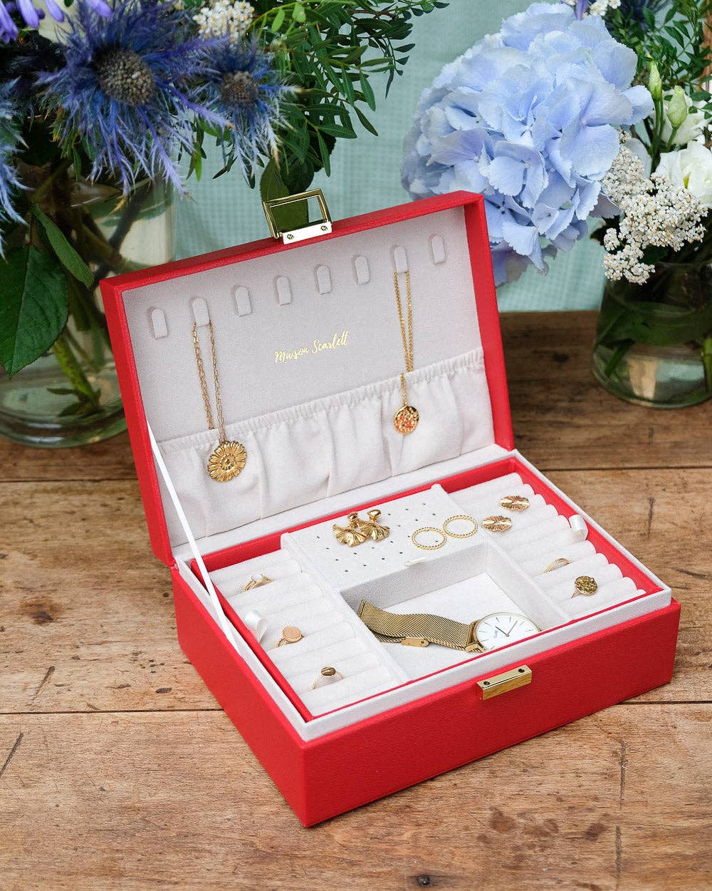 Maison Scarlett - Vendita all'ingrosso Portagioie/organizer per gioielli - Portagioie Louise PU13