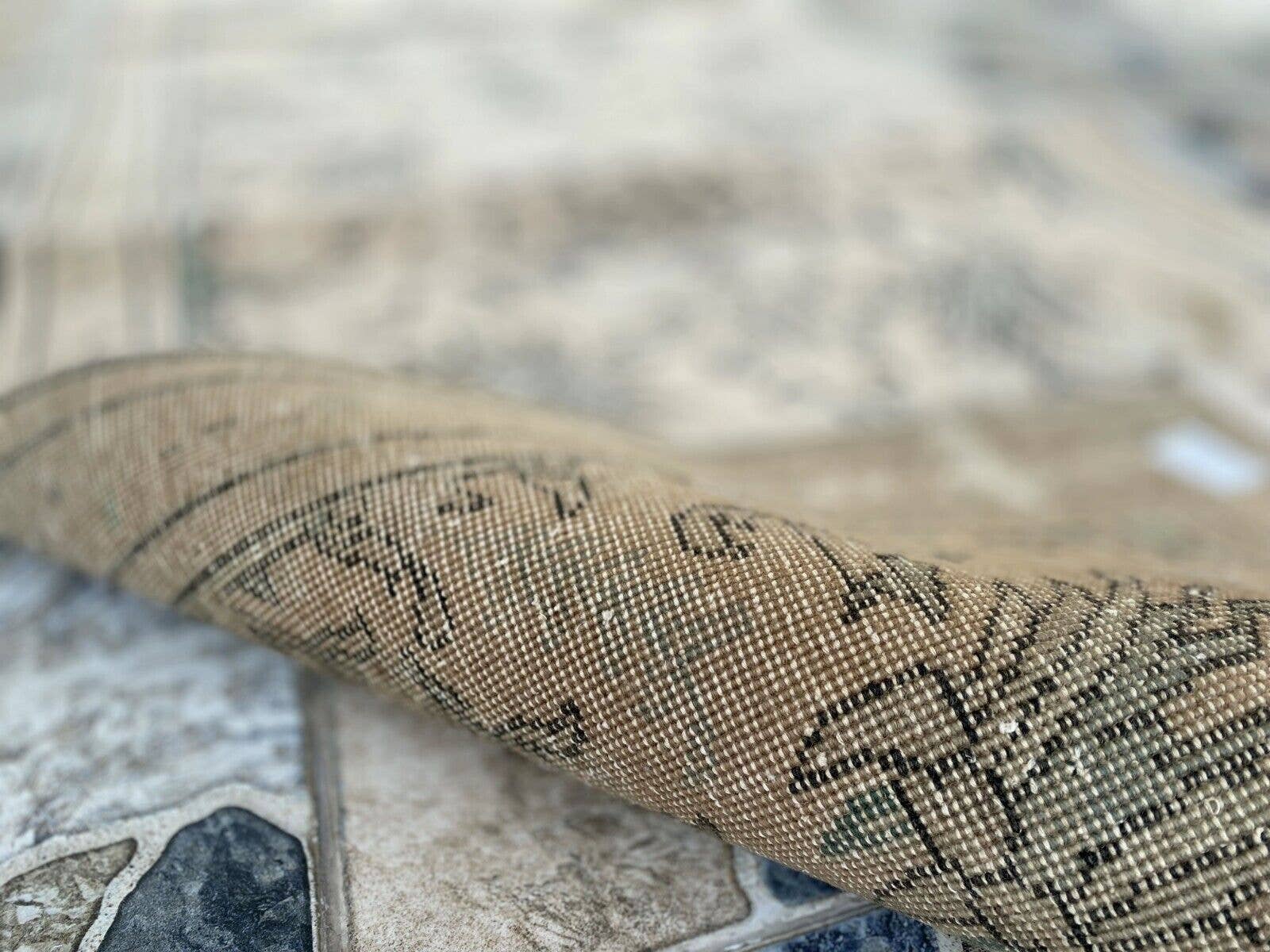 Oushak Rugs - Wholesale Runner Rug - Vintage Rug, Wool Oushak Runner Carpet Handmade 3.3x12.5 ft8