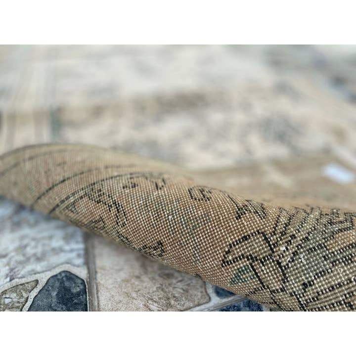 Oushak Rugs - Wholesale Runner Rug - Vintage Rug, Wool Oushak Runner Carpet Handmade 3.3x12.5 ft8