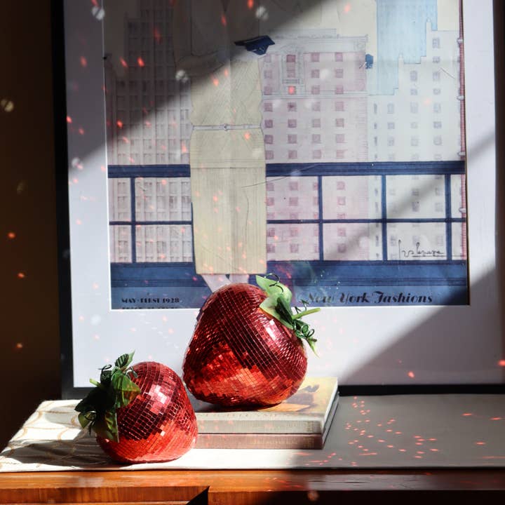 Sofiest Designs - Wholesale Decorative Tabletop Object - Sofiest Designs Disco Strawberry6