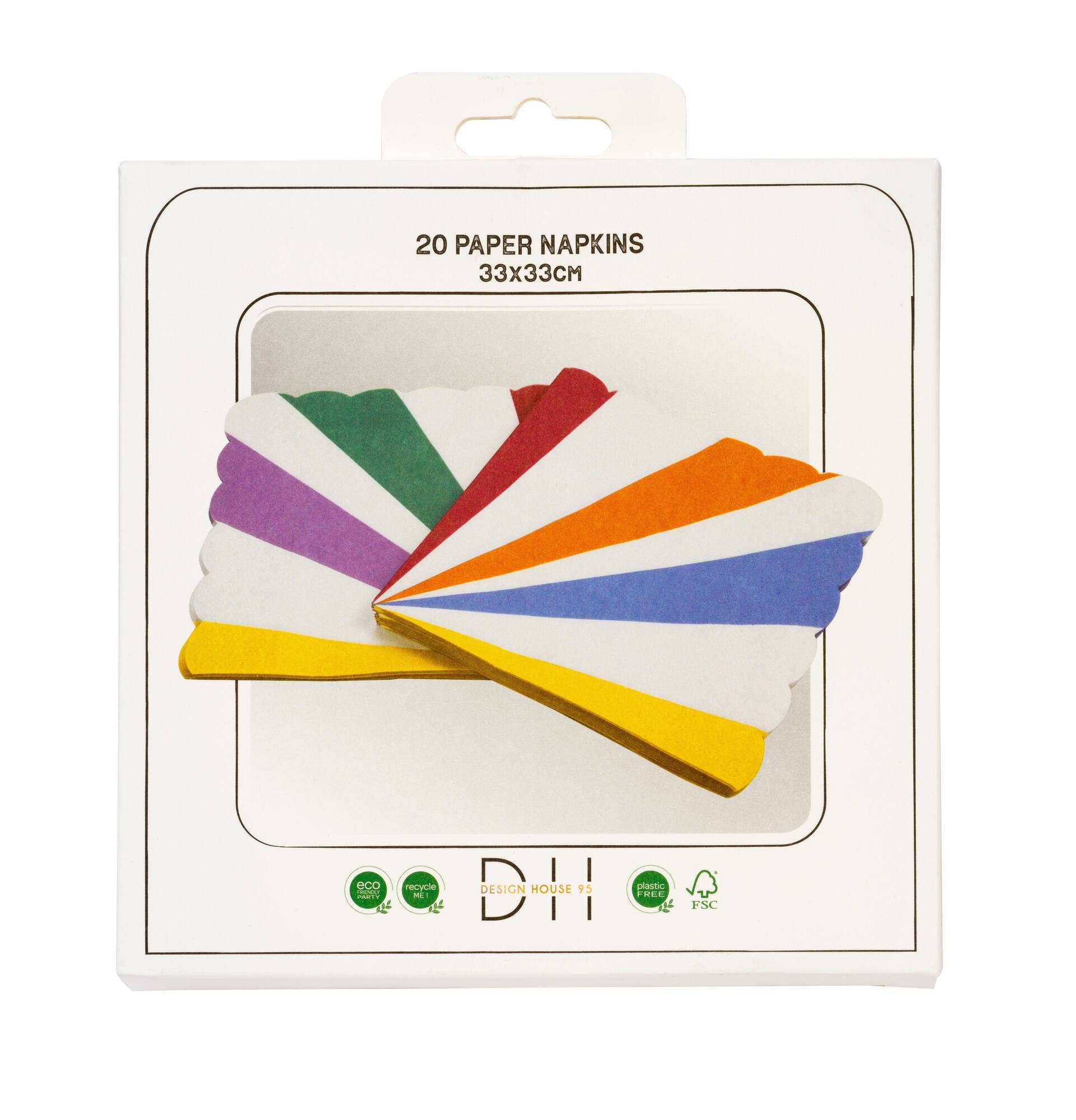 Designhouse95 - Wholesale Dinner & Cloth Napkin - Napkin 20pcs, 3-layer, Carousel1