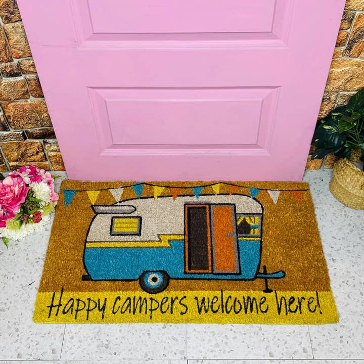 Happy Campers for wholesale by Walk All Over Me Doormats