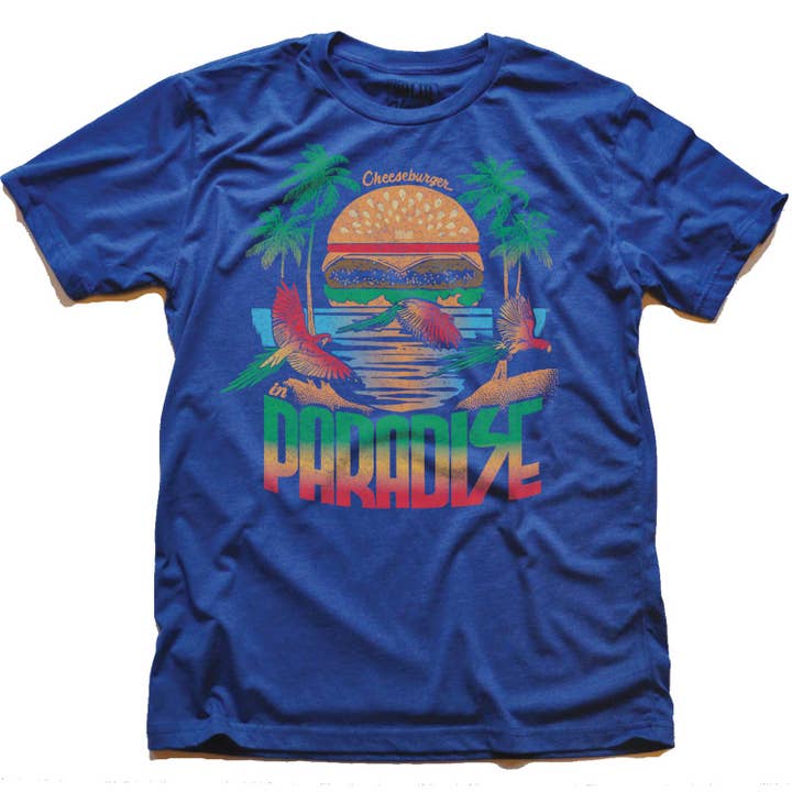Solid Threads - Wholesale T-Shirt (Graphic) - Unisex - Cheeseburger in Paradise T-shirt