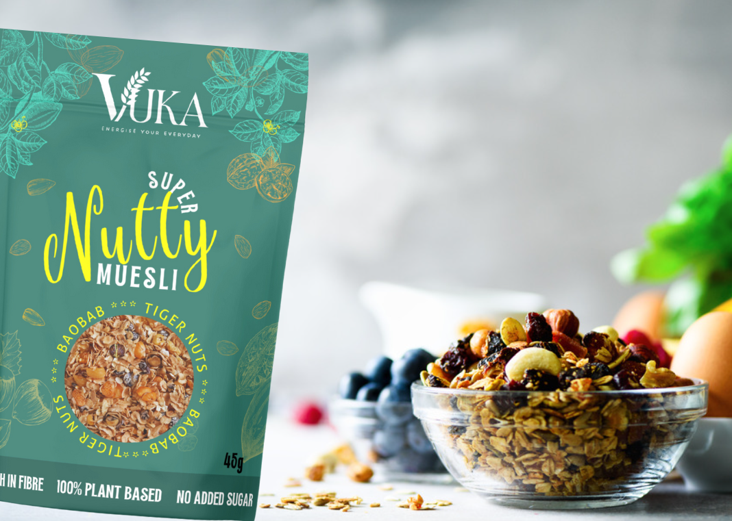 Vuka - Venta al por mayor Cereales de desayuno - Super Nutty Muesli, baobab y chufas, 400 g1