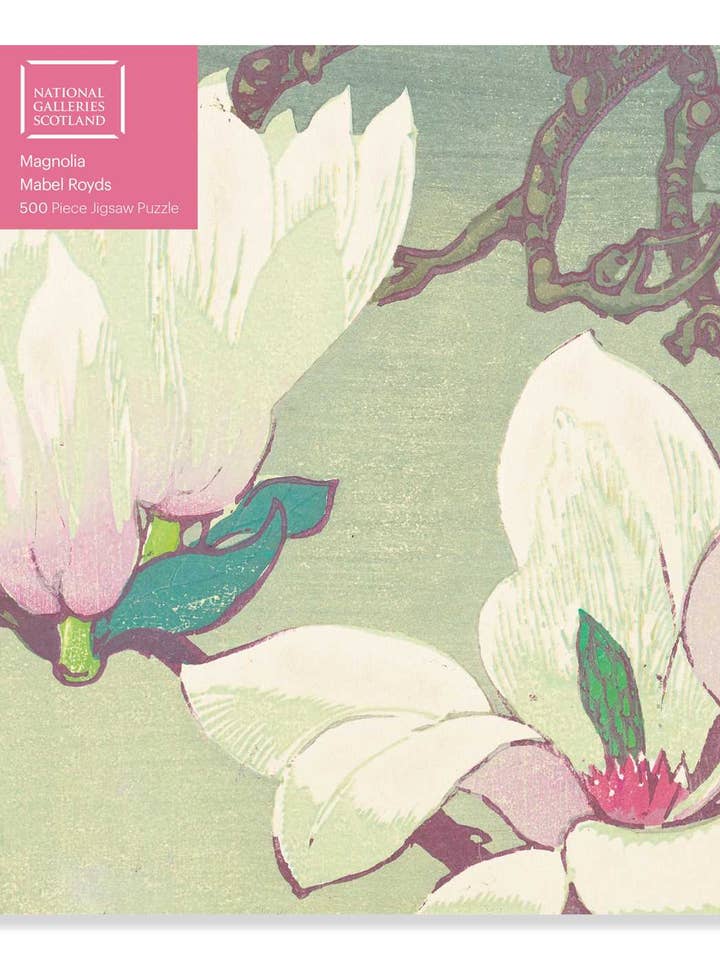 NGS: Mabel Royds: Magnolia Puzzle da 500 Pezzi per la vendita all'ingrosso da parte di Texas Bookman