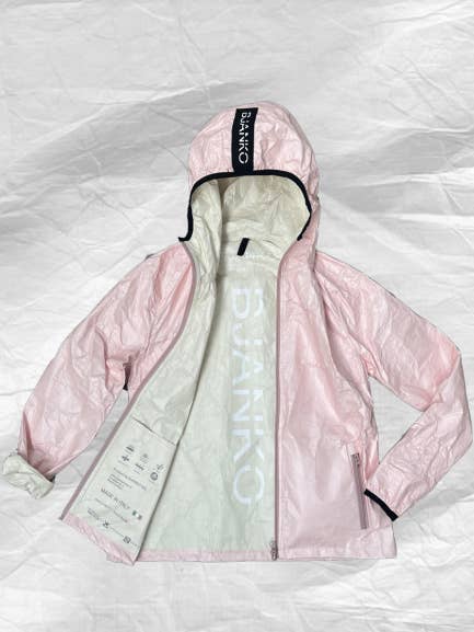 Chaqueta bicolor Amy natural para venta al por mayor de Bjanko Milano