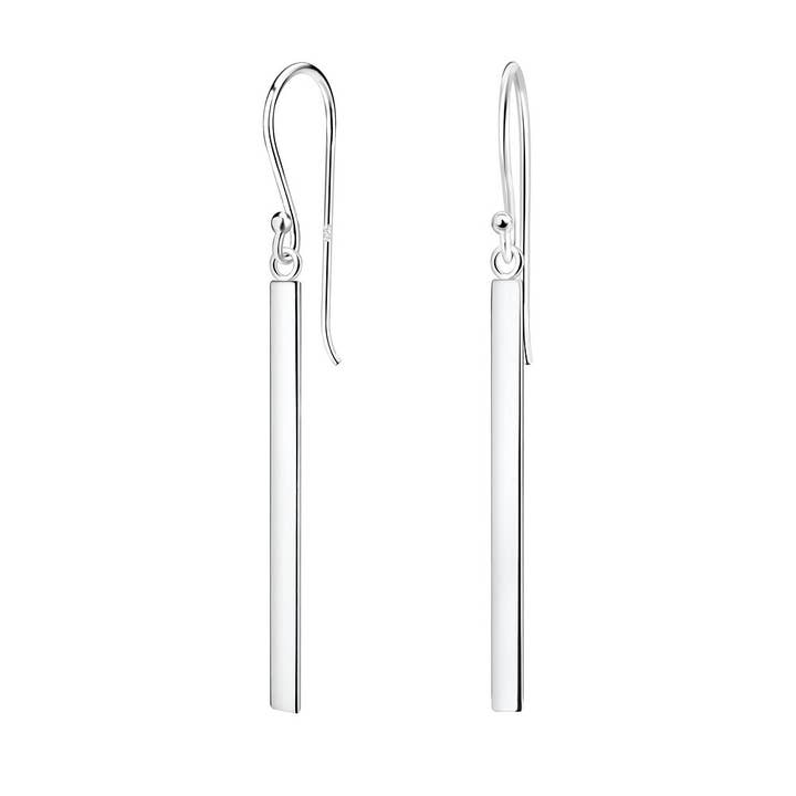 Something Silver – wholesale Hängande örhängen – Elegant Bar Drop örhängen