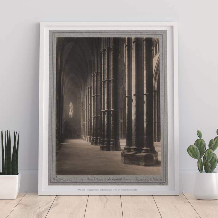 Westminster Abbey - 11 x 14 ”Premium konsttryck för wholesale av Star Editions