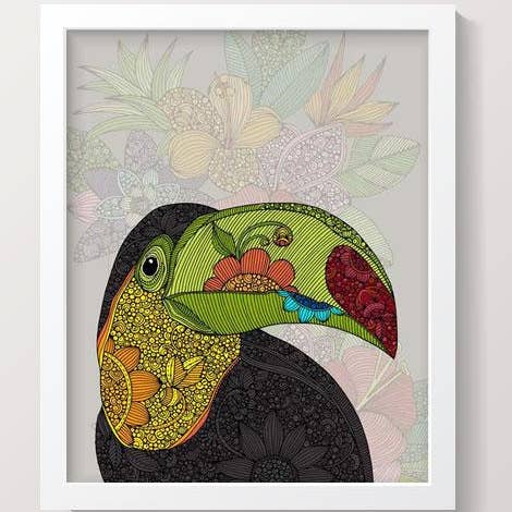 Valentina Harper - Wholesale Art Print - El tucán (the toucan)