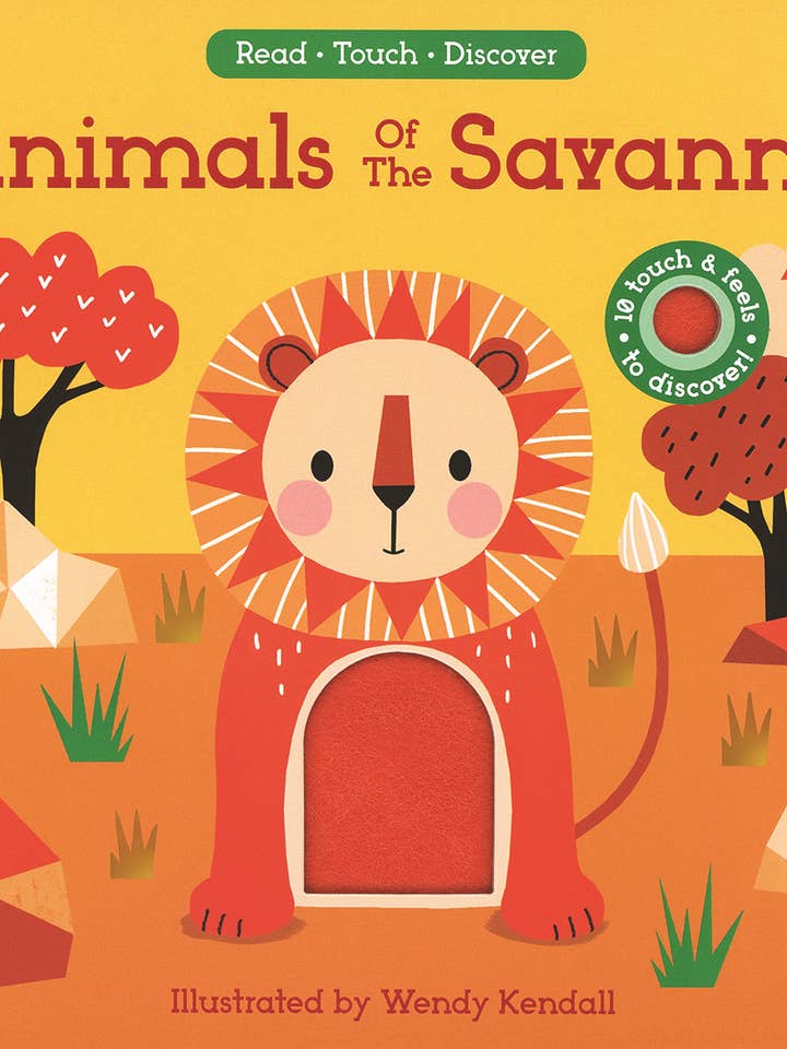 Read, Touch, Discover: Animals of the Savanna for wholesale by EDC Publishing