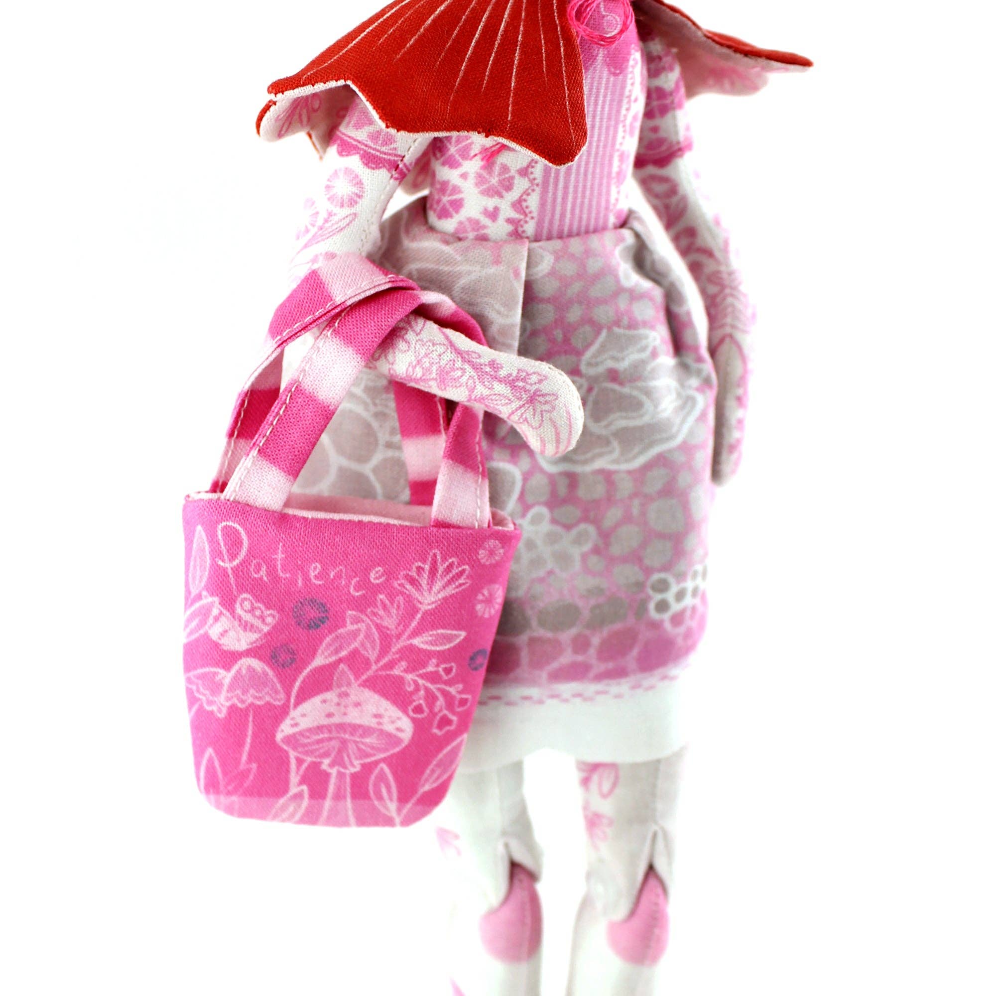 Miss Ella - Wholesale DIY Craft Kit - DIY Dolly Kit - Patience the Mushroom Girl + 20 Zen cards 6