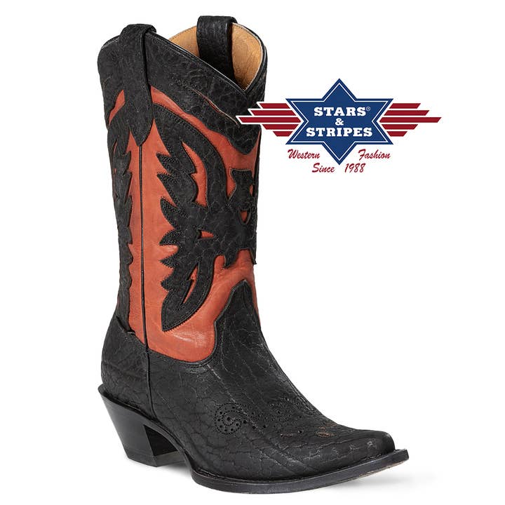 Western boots - Wbl-68 for wholesale by Stars & Stripes®