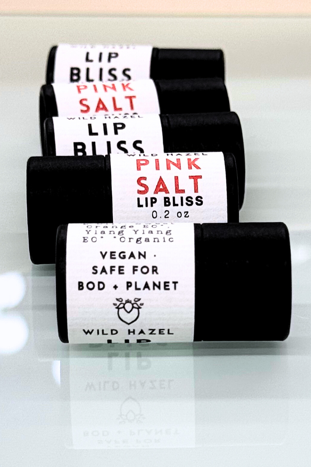 Wild Hazel - Wholesale Lip Balm - Pink Salt Lip Bliss1