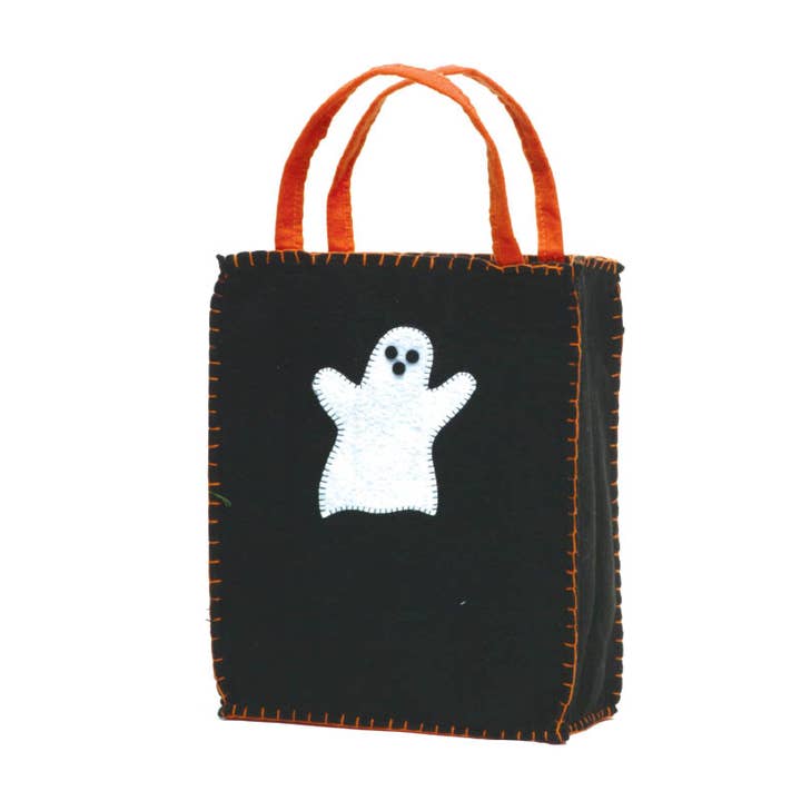 Halloween: Classic Ghost Trick or Treat Bag for wholesale by Groovy Holidays