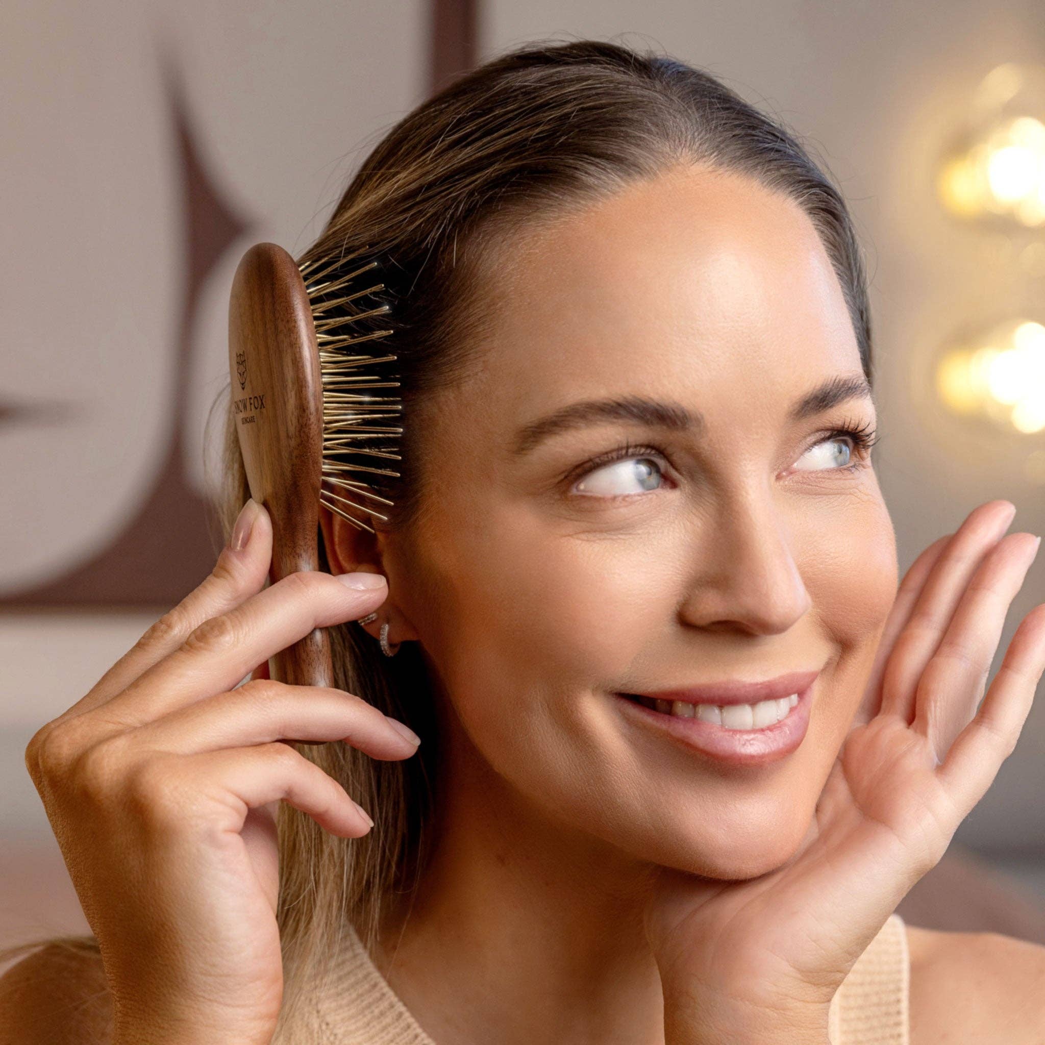 Wholesale Gua Sha Hair & Scalp Brush: Infrared Edition for your