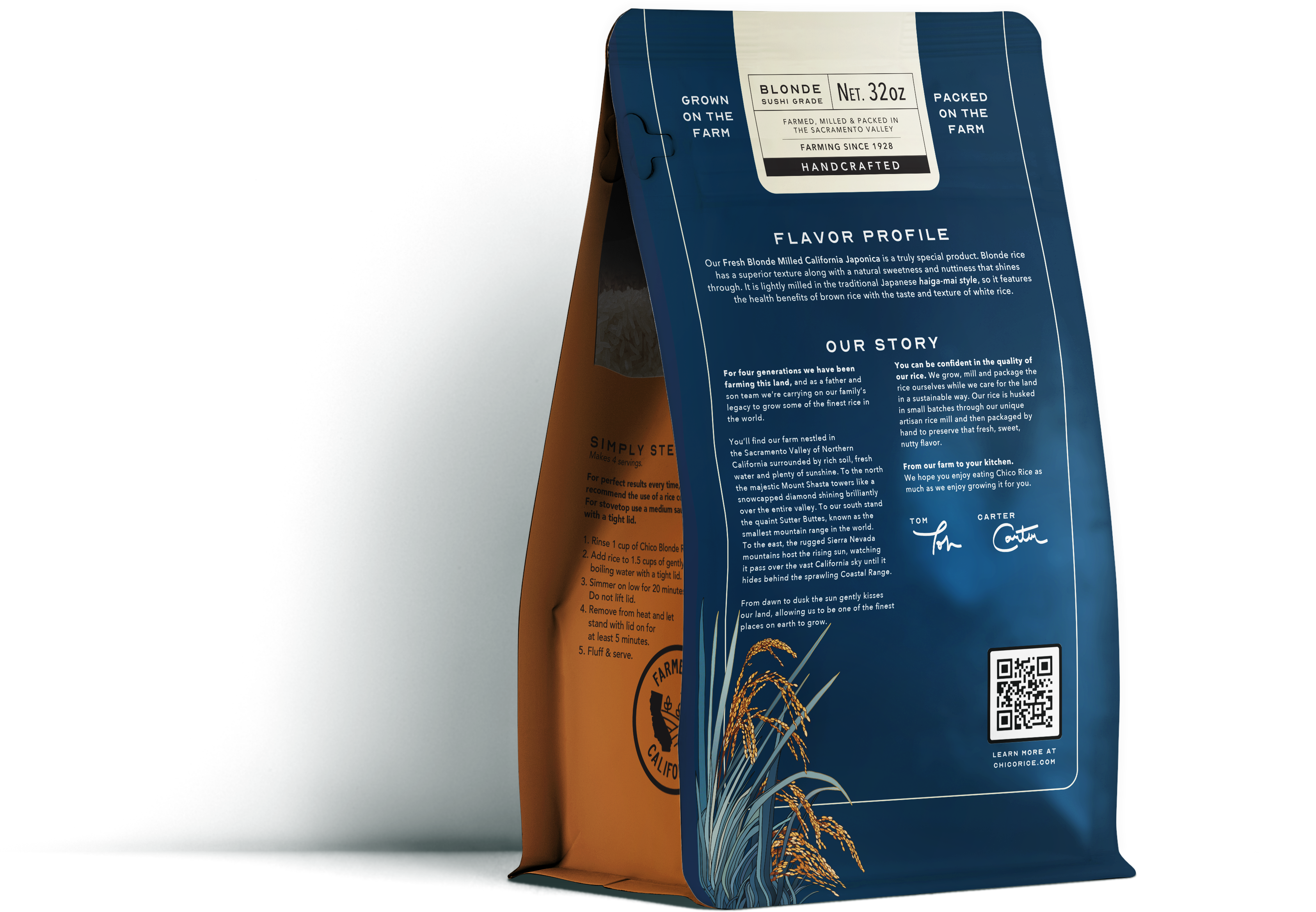 Chico Rice - Wholesale Rice - Blonde Milled California Japonica Rice2