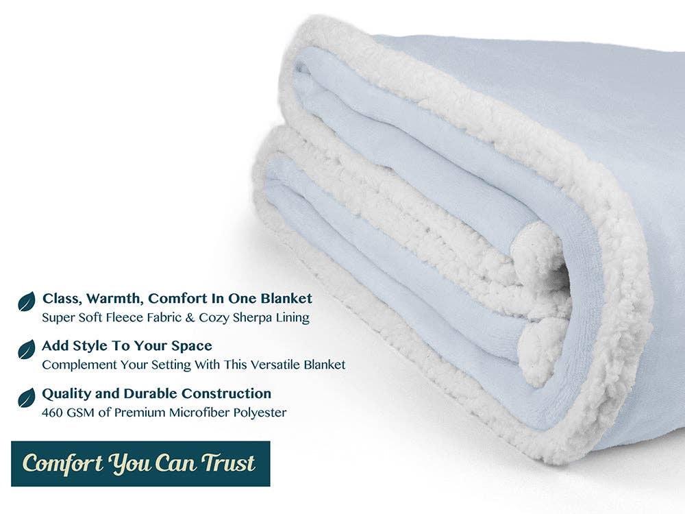 Pavilia – Manta para sofá por atacado – Cobertor Premium Sherpa Fleece36